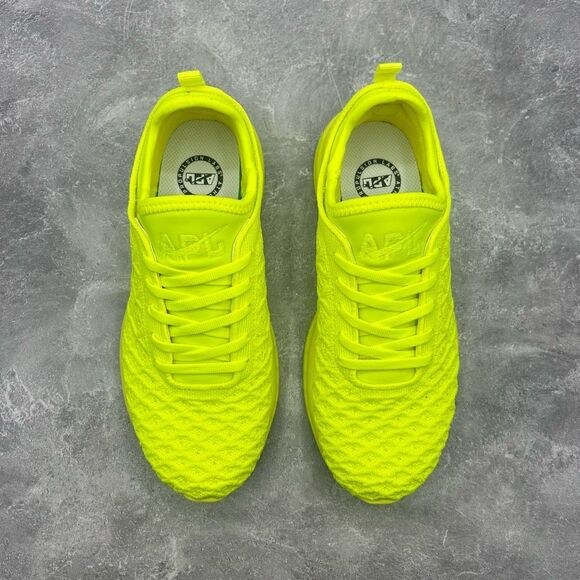 NIB APL WOMEN'S TECHLOOM PHANTOM Energy Clear Neon Color Size 6.5 Sneakers - Picture 8 of 15